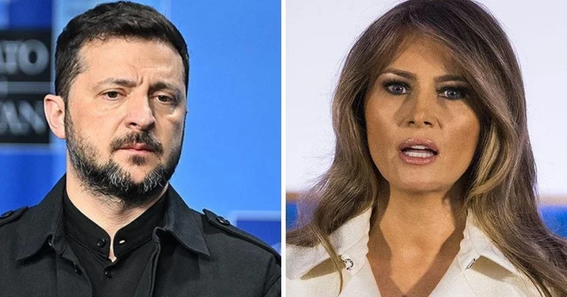 Zelenski Trampın xanımına təşəkkür etdi Bunun üçün