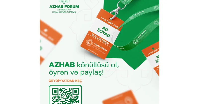 AZHAB Forumu üçün könüllülərin qəbuluna başlanılıb