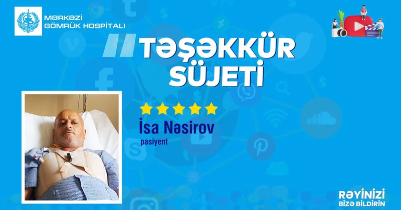 Pasiyent təşəkkürünü bildirib