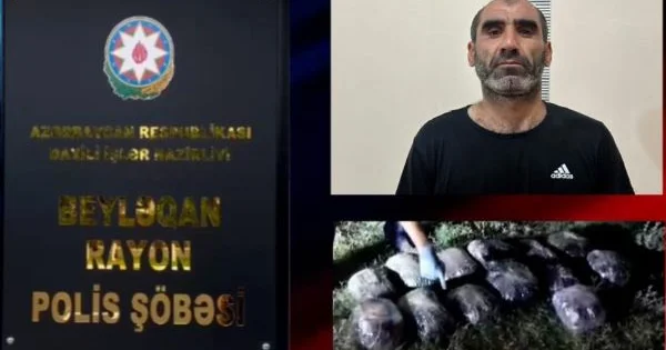Beyləqanda əməliyyat: 36 yaşlı şəxs saxlanılıb