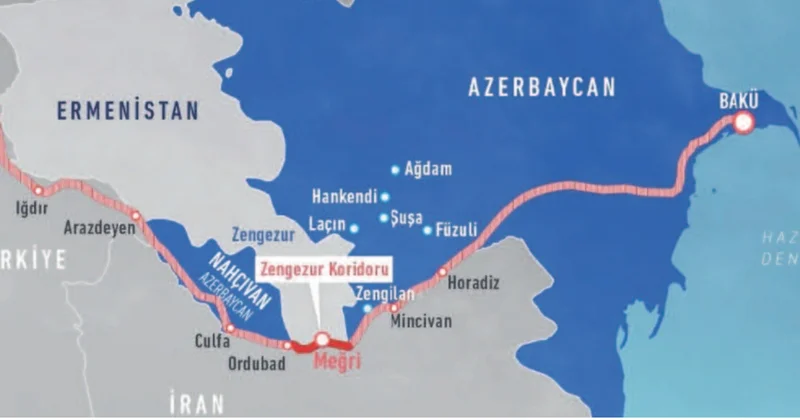 İranlı ekspert: “Zəngəzur dəhlizinin eni 6 km olacaq”