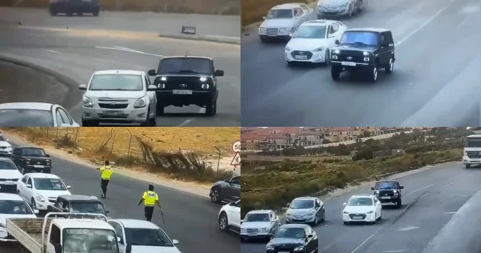 Maşının konstruksiyasını dəyişib avtoşluq edən sürücü HƏBS EDİLDİ VİDEO