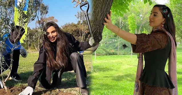 Leyla Əliyeva Mərkəzi Nəbatat Bağında Video