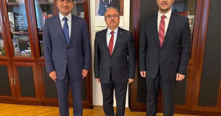 Türkiyə səfiri Hikmət Hacıyevlə görüşüb