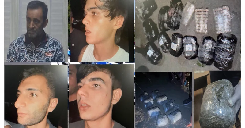 Bakıda mənzil və avtomobillərdə 18 kq narkotik aşkarlanıb, 4 nəfər həbs edilib