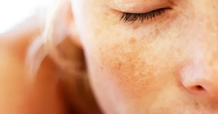 Üzdəki ləkələrə nəzarət vacibdir Dermatoloqdan çağırış