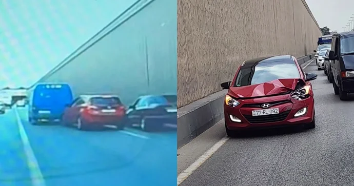 *Ara işləməyə çalışdı, qəza törətdi VİDEO