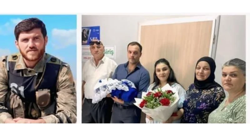 Şəhid kapitanın adı qardaşı oğluna VERİLDİ