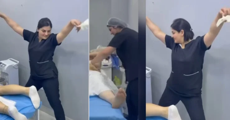 Daha bir əməliyyat rəzaləti: Xəstənin çılpaq görüntüləri yayıldı VİDEO