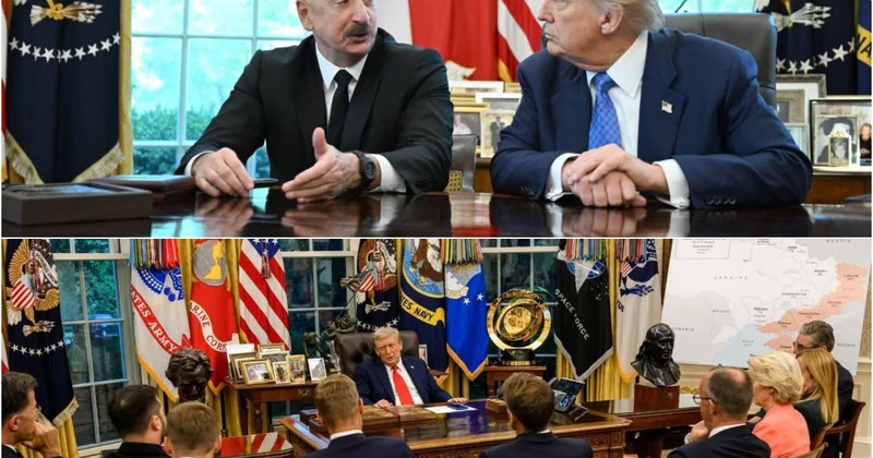 Liderin gücü: iki foto, bir həqiqət
