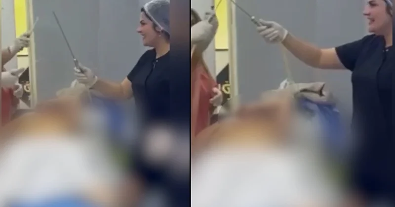 Bakıda BİABIRÇI görüntülər: Pasiyentin çılpaq görüntüsünü yayıb, rəqs elədi AÇIQLAMA