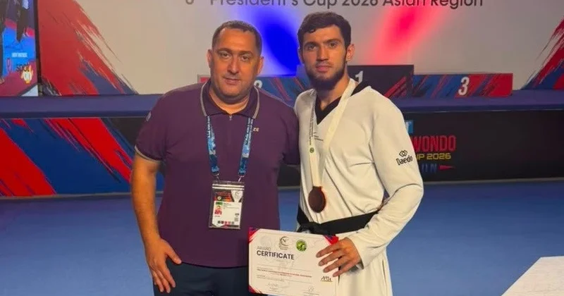 Taekvondoçumuzdan Prezident Kubokunda bürünc medal