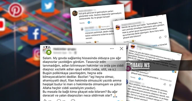 My Gov la bağlı QƏRİBƏ OLAY Vətəndaşın adına ağır diaqnozlar yazıldı