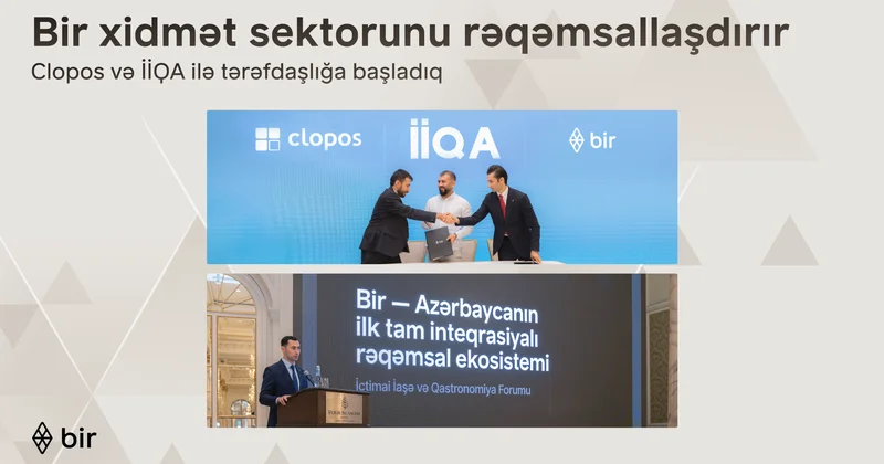 Bir ekosistemi xidmət sektorunda müştəri təcrübəsini rəqəmsallaşdırır