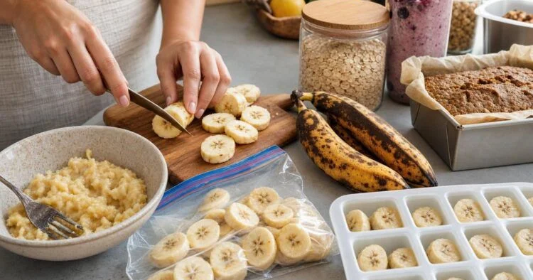 Çox yetişmiş bananı belə saxlayın