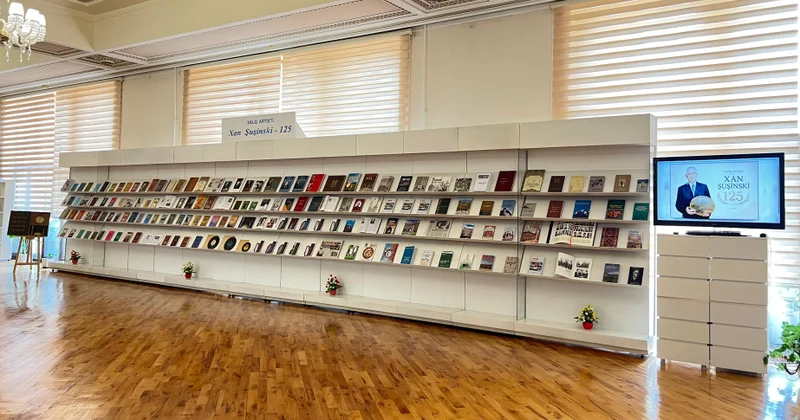 Milli Kitabxanada Xan Şuşinskinin 125 illiyinə həsr olunmuş kitab sərgisi açılıb