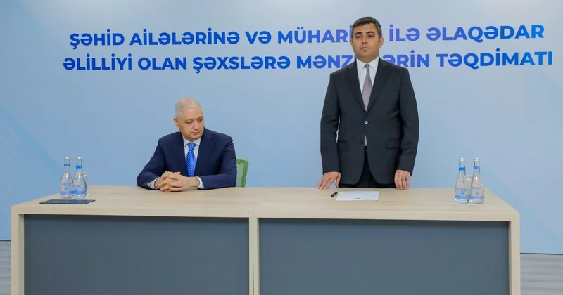 Yeni mənzillərlə təmin olunanlar Prezidentə minnətdarlıqlarını ifadə ediblər