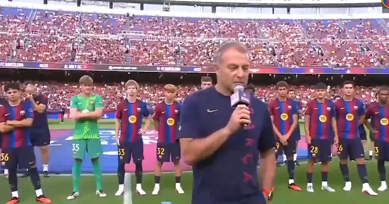“Barselona” səkkiz gənc futbolçunu əsas komanda ilə təqdim etdi VİDEO