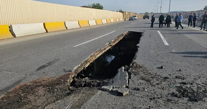 Yasamalda qazılan yol niyə təmir edilmir? Video