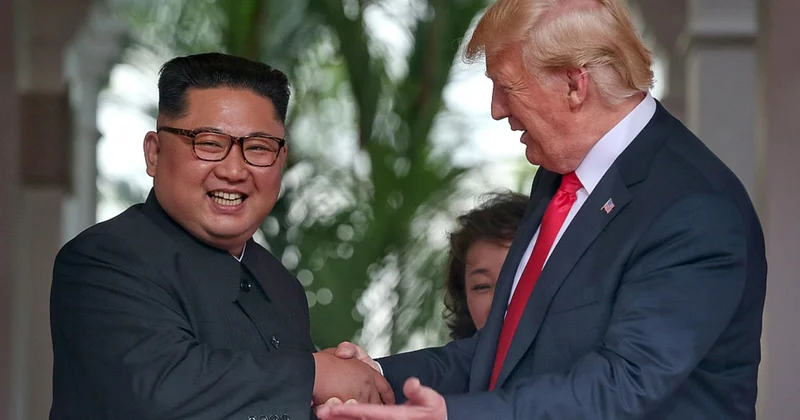 Я очень хорошо с ним лажу : Трамп снова зовет Ким Чен Ына на встречу Minval Politika