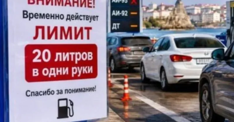 В Москве снова лимиты на бензин