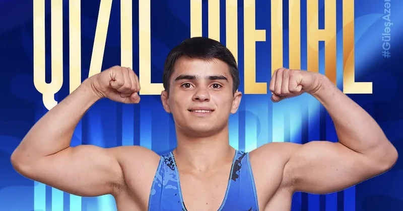 Güləşçimiz dünya çempionu oldu ardıcıl ikinci dəfə