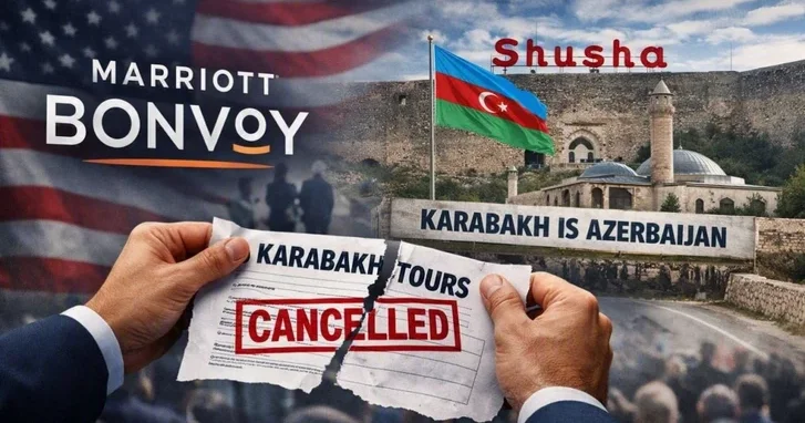 Marriot пошел на поводу армянской диаспоры. направила запрос в компанию