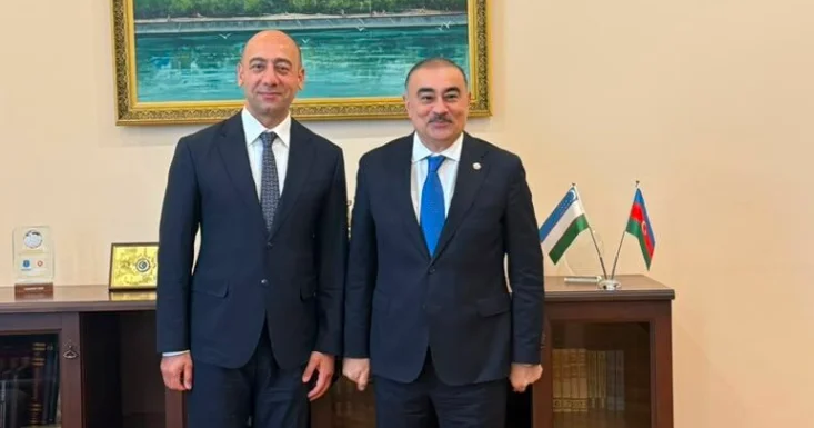 MegaSec in direktoru Azərbaycanın Özbəkistandakı səfiri ilə görüşüb
