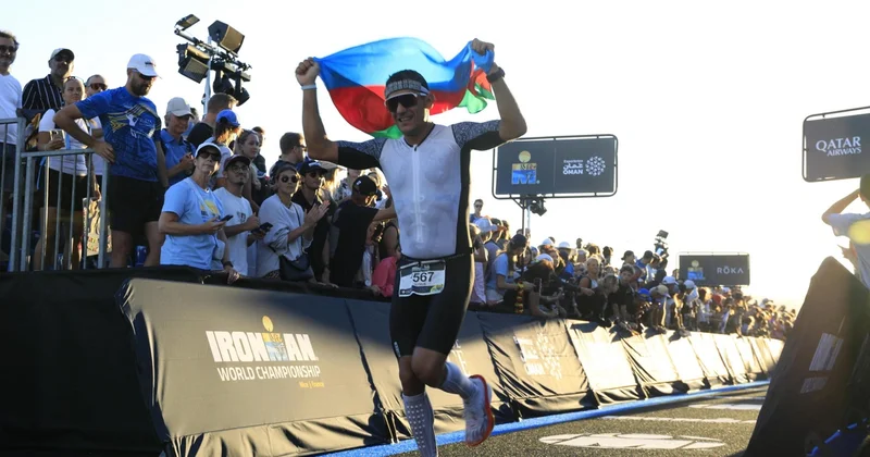 IRONMAN Dünya Çempionatına vəsiqə qazanmış ilk azərbaycanlı Teymur Fərəcov