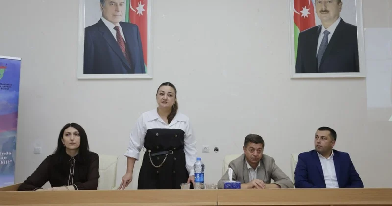 Xaçmazda şagirdlərə şəhid Vüsal Rüstəmovun döyüş yolu tanıdılıb