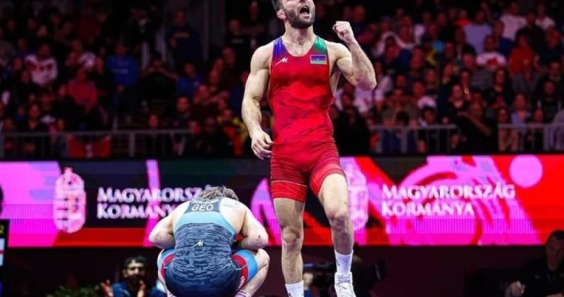 Azərbaycan güləşçisi bürünc medal qazanıb