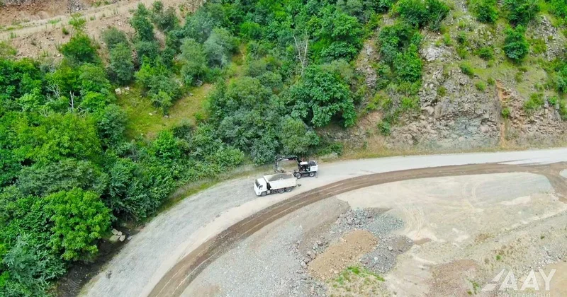 Suqovuşanı Kəlbəcərlə birləşdirəcək yolda son vəziyyət