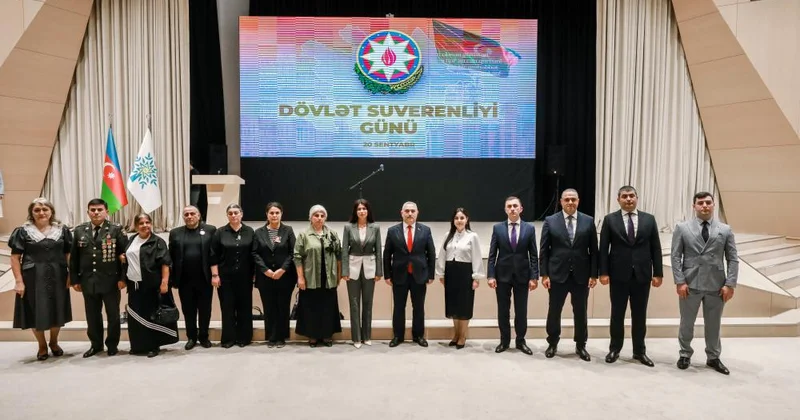 Sabunçu rayonunda “20 Sentyabr Dövlət Suverenliyi Günü” münasibətilə tədbir keçirilib
