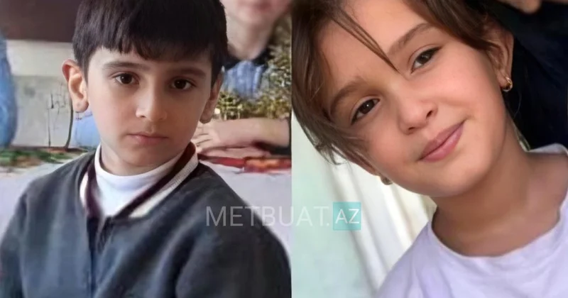 Məktəb yolunda maşın vuran bacı qardaşın FOTOSU