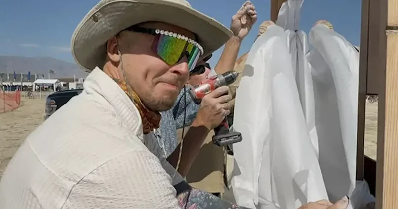 В США кремировали убитого на фестивале Burning Man россиянина
