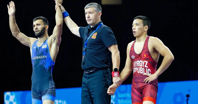 Güləşçimiz DÇ də 7 ci medalını qazanıb və yeni rekordçu olub