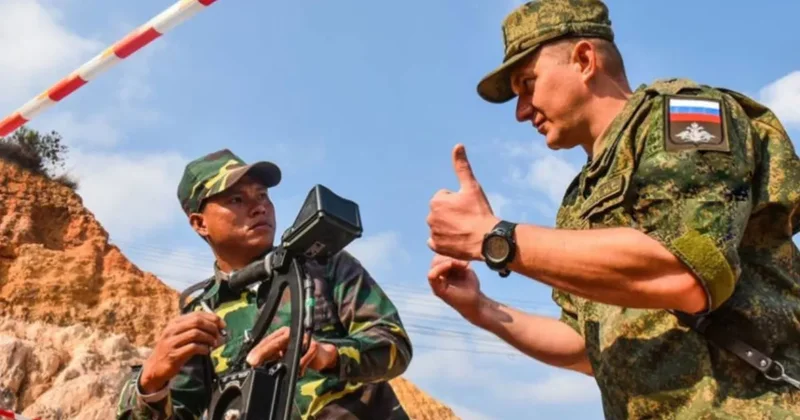 Россия и Лаос начали совместные военные учения