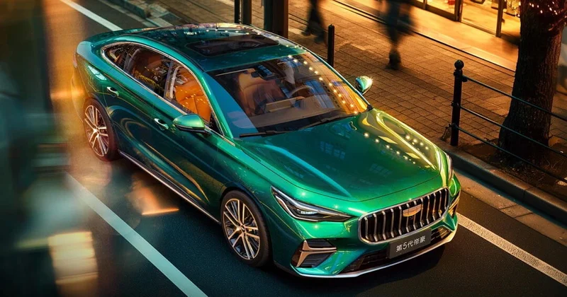 Geely показал новое поколение седана Emgrand ФОТО