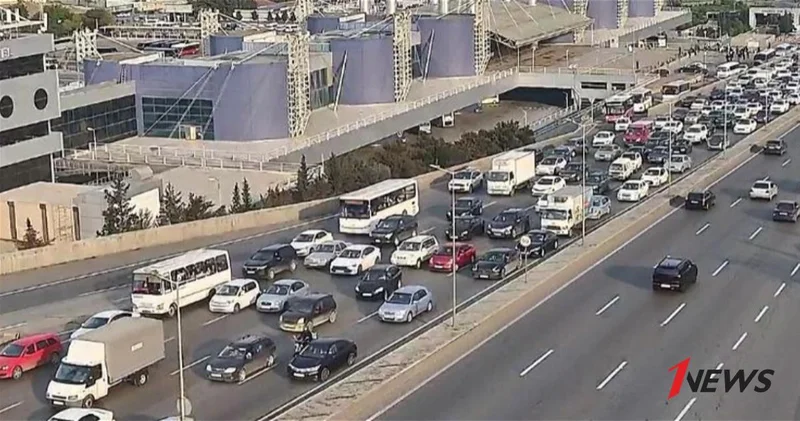 Где сейчас пробки в Баку: Список улиц
