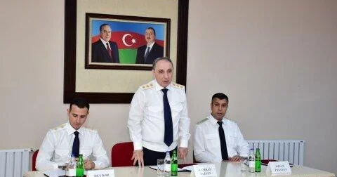 Kamran Əliyev Naxçıvan Muxtar Respublikası Prokurorluğunda əməliyyat müşavirəsi keçirib