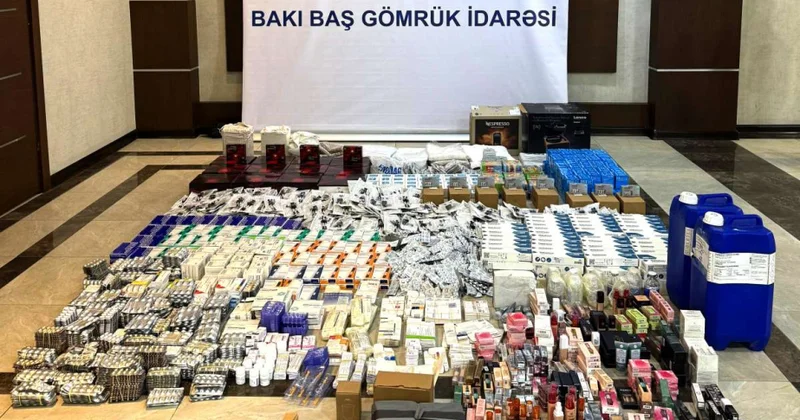Gömrük orqanına bəyan edilməyən xeyli miqdarda mal aşkar edilib