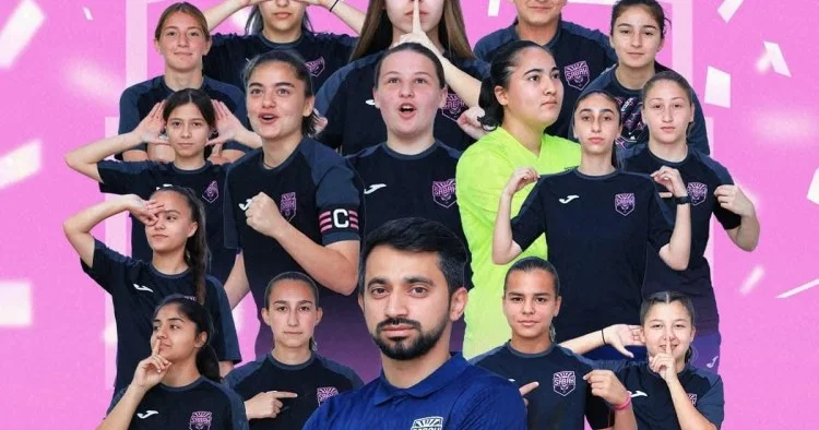 “Sabah”ın qızlardan ibarət komandası ilk dəfə Yüksək Qızlar Liqasında