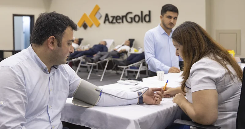 “AzerGold”da növbəti qanvermə aksiyası keçirilib