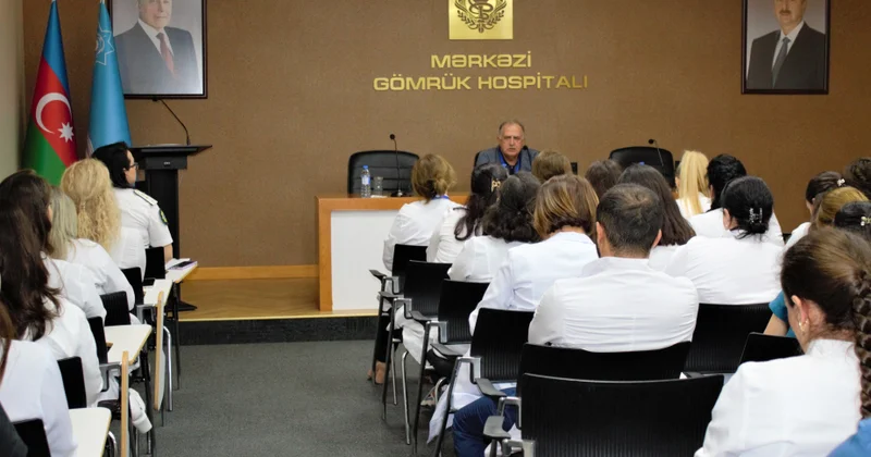 ® Mərkəzi Gömrük Hospitalında “Korrupsiyaya qarşı mübarizə” mövzusunda tədbir keçirilib