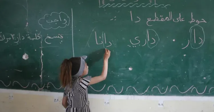 Qəzzada 3 ildən sonra təhsil bərpa olundu 541 min şagird dərslərə BAŞLADI