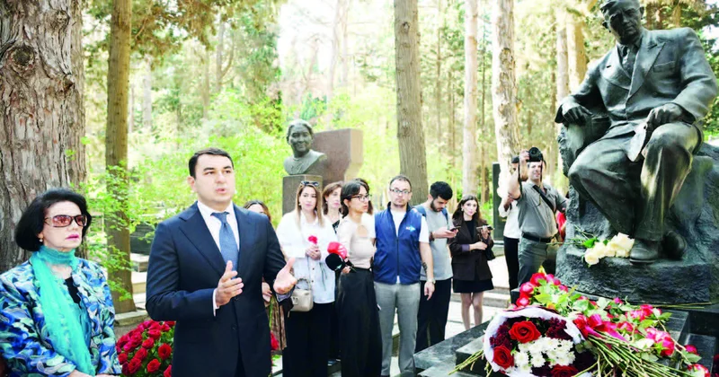 Ölməz bəstəkarın əbədiyyət ünvanı ziyarət edilib