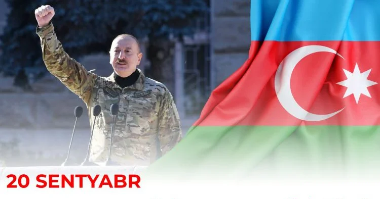 Liderin qətiyyəti, xalqın həmrəyliyi, Ordunun şücaəti ilə qazanılan suverenliyimiz Əbədi olsun!