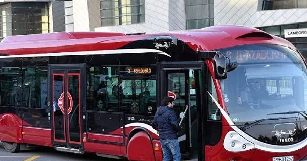 Bakıda bəzi marşrut avtobuslarının yolu dəyişdirildi SİYAHI