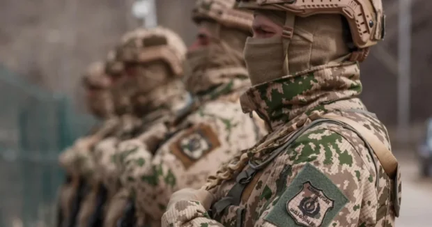 DİN Daxili Qoşunlarının hərbi qulluqçusu: Tək istəyimiz tapşırığı nəyin bahasına olursa olsun icra etmək idi Foto