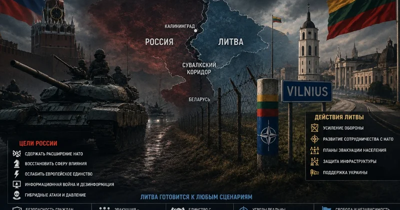 Литва готовится к эвакуации: чего Москва добивается от стран Балтии?